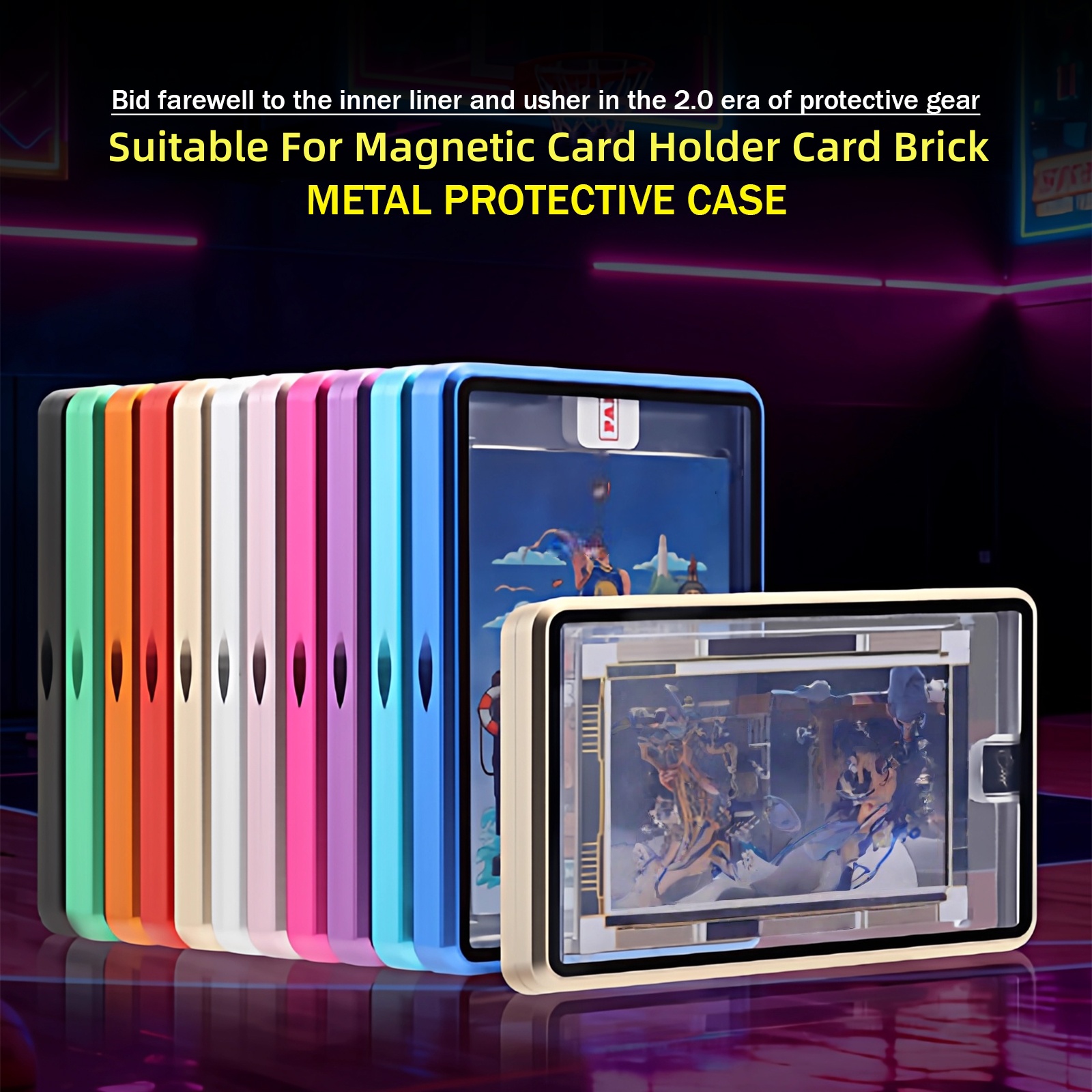 Graded Card Display - Aluminum Alloy Card Display Case Storage