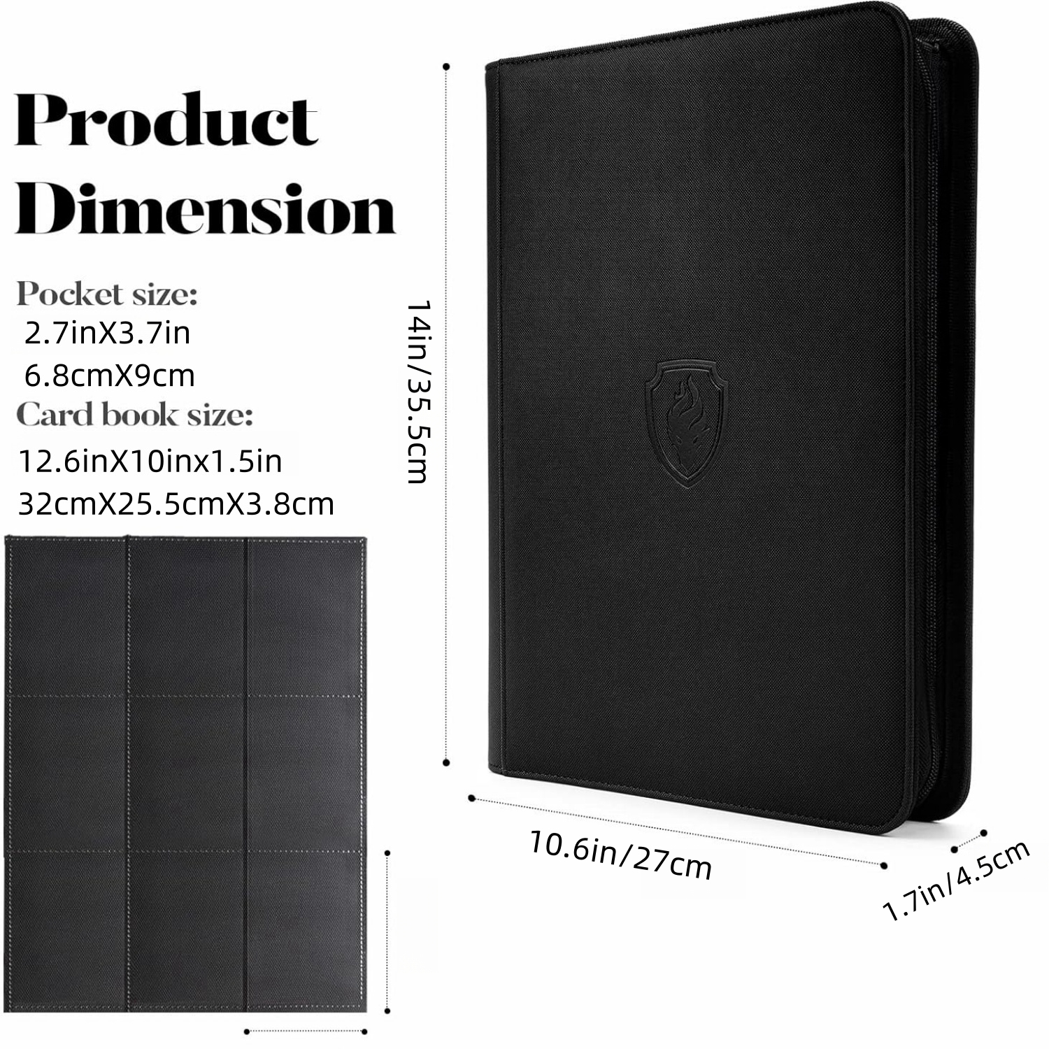 9 Pocket Trading Card Binder,  - مراجعة Card Penny Sleeve وسعره