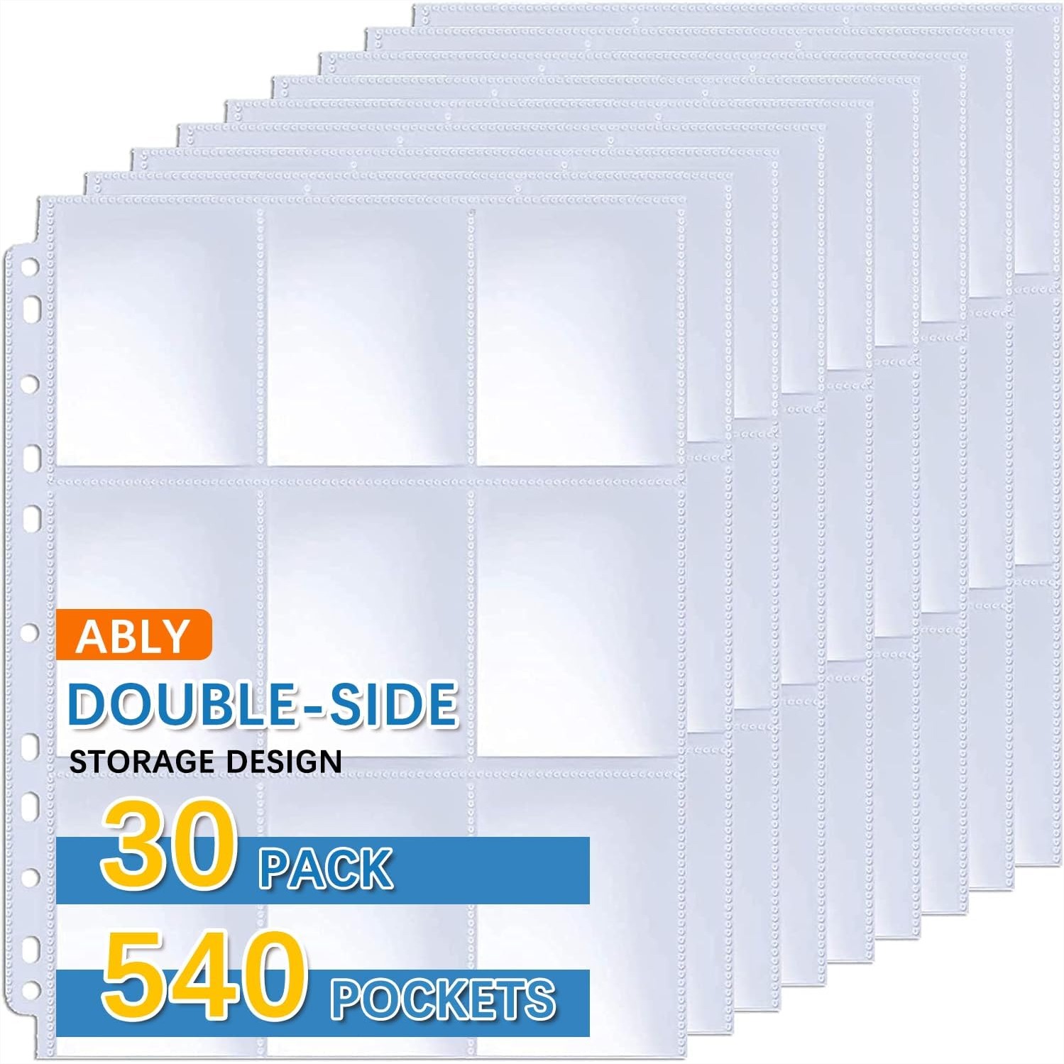 540 Pockets Double-Sided Tradi - مراجعة Pokemon Binder Card وسعره