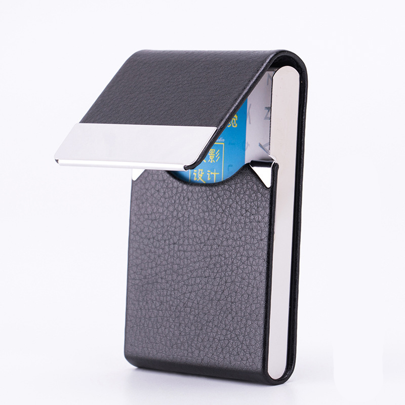 1 PC Business Card Holder Case - مراجعة Card Top Loader وسعره