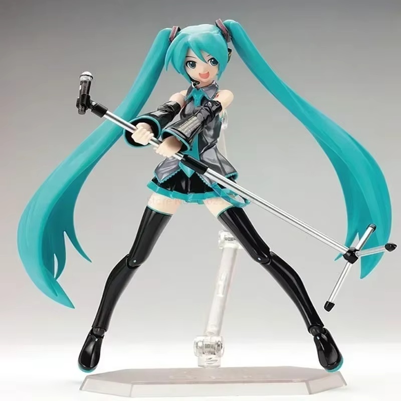 Hatsune Miku Anime Figure Figm - مراجعة Figma Stand Set وسعره