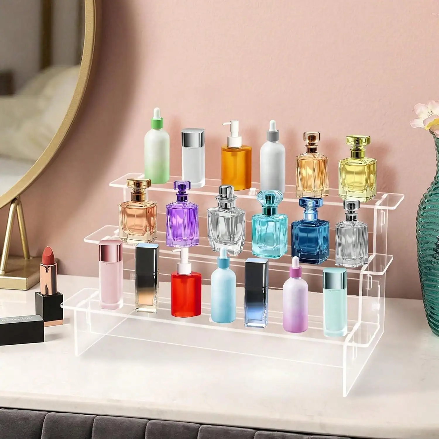 Acrylic Display Risers Perfume - مراجعة Display Risers Set وسعره
