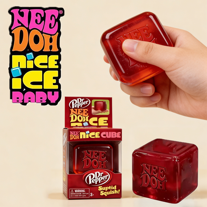 Dr Pepper x NeeDoh Nice Cube S - مراجعة Fidget Cube Original وسعره