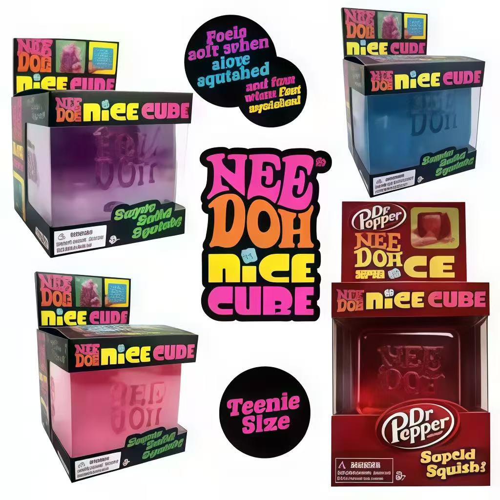 Dr Pepper x NeeDoh Nice Cube S - مراجعة Fidget Cube Original وسعره