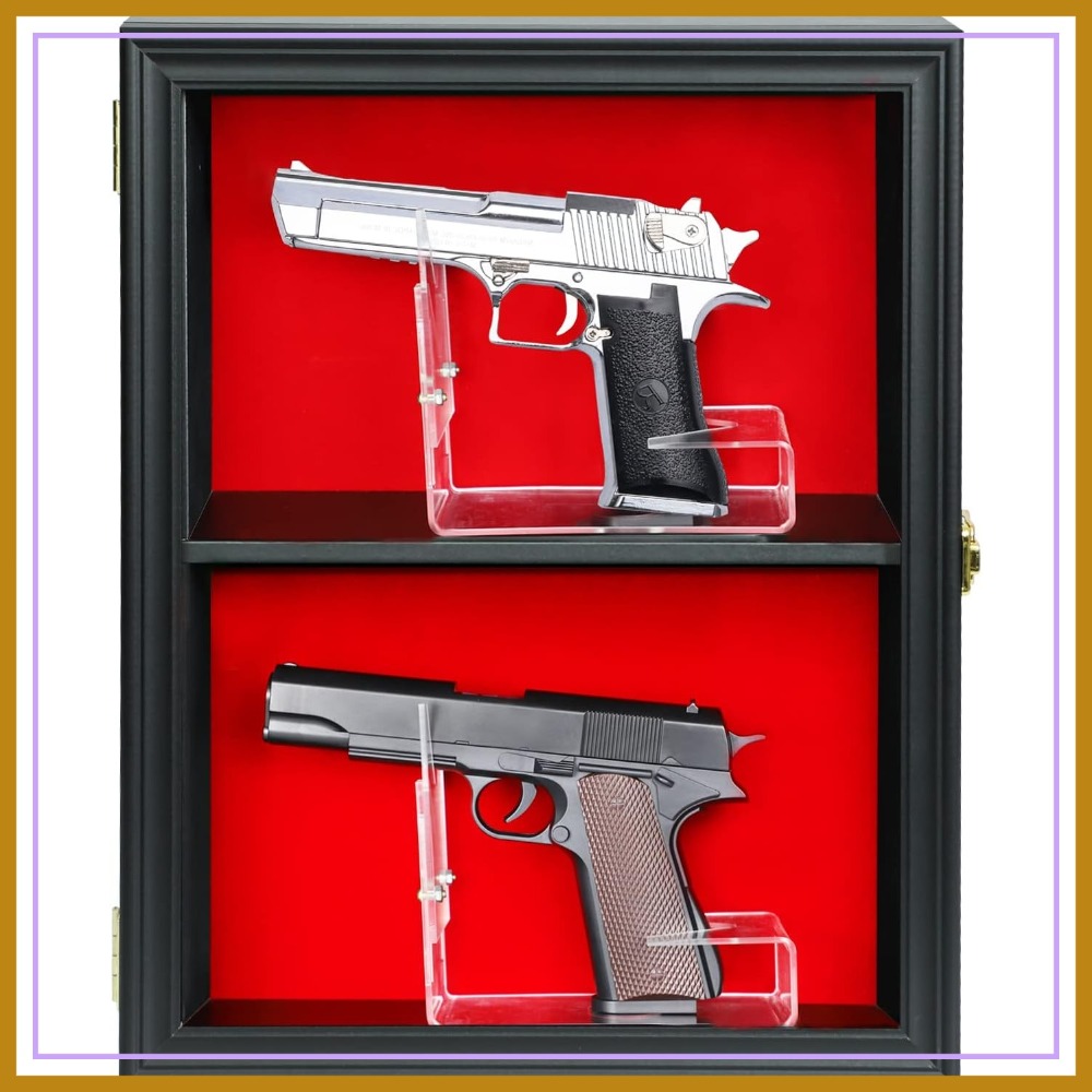 Lockable Wall Mount Gun Displa - مراجعة Display Case Acrylic وسعره