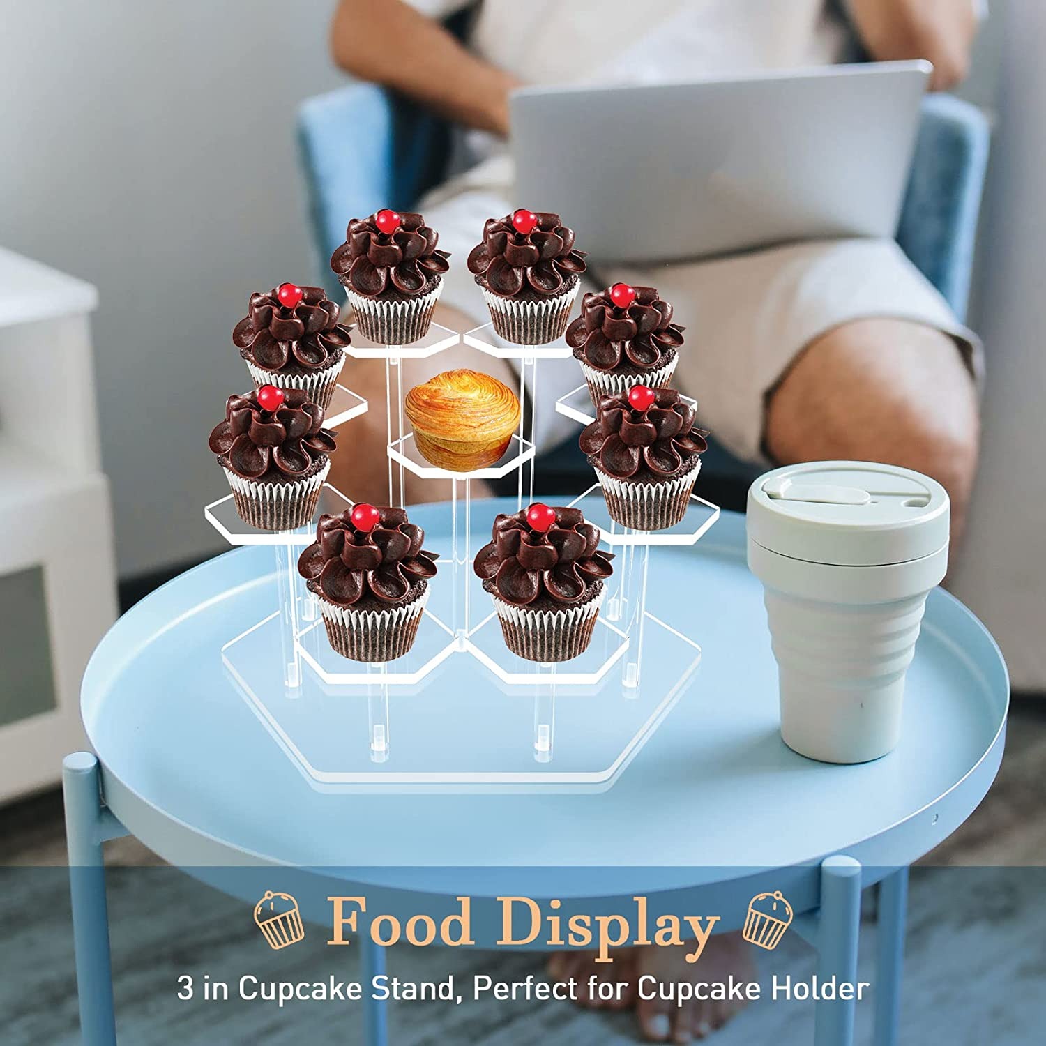 8/9 Tier Acrylic Display Stand - مراجعة Display Risers Set وسعره