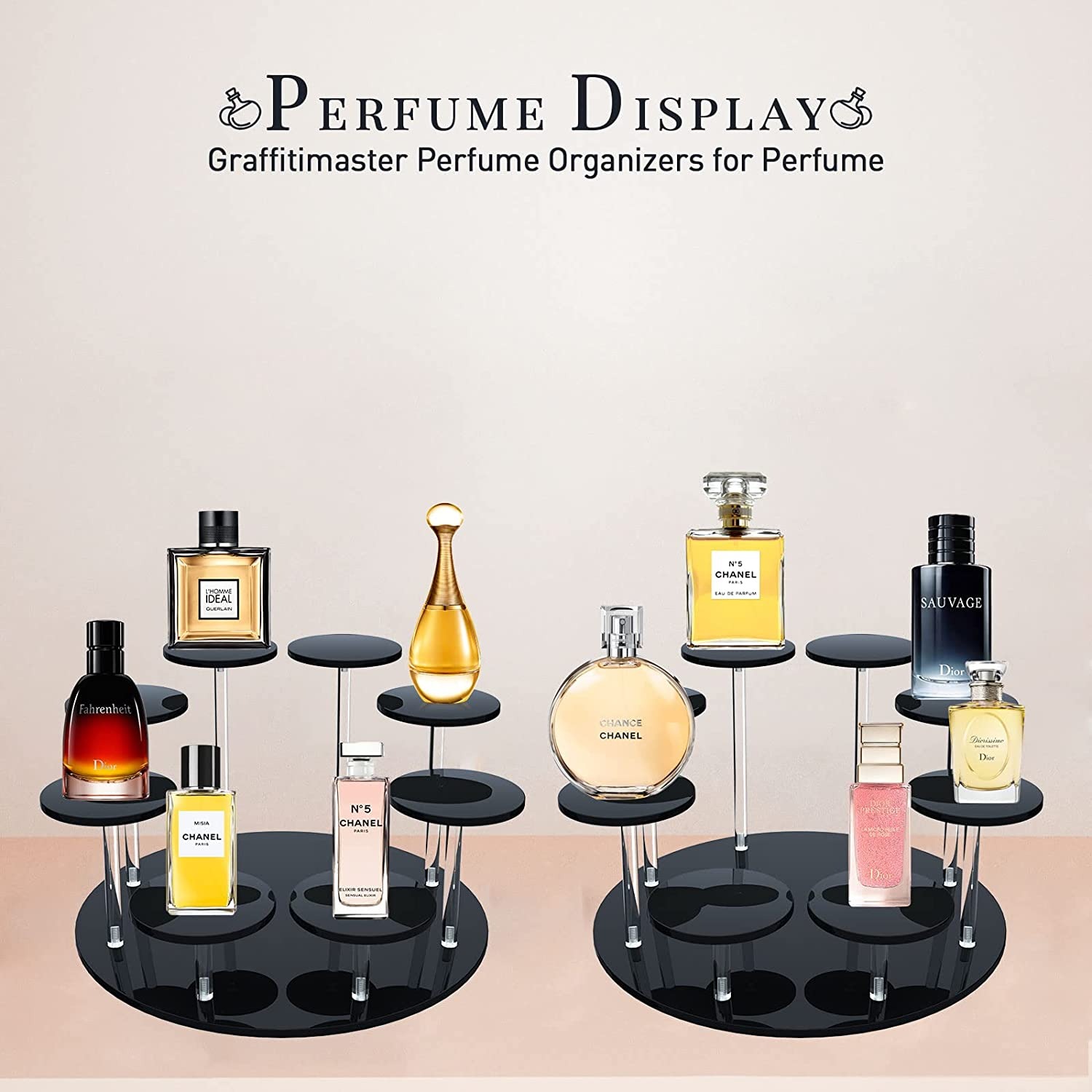 8/9 Tier Acrylic Display Stand - مراجعة Display Risers Set وسعره