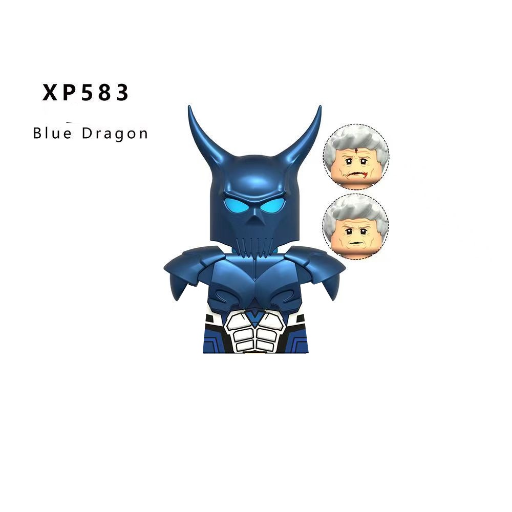 SuicideSquad Peacemaker Blue D - مراجعة Lego Minifigure Holder وسعره