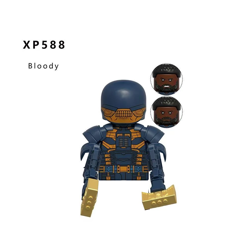 SuicideSquad Peacemaker Blue D - مراجعة Lego Minifigure Holder وسعره