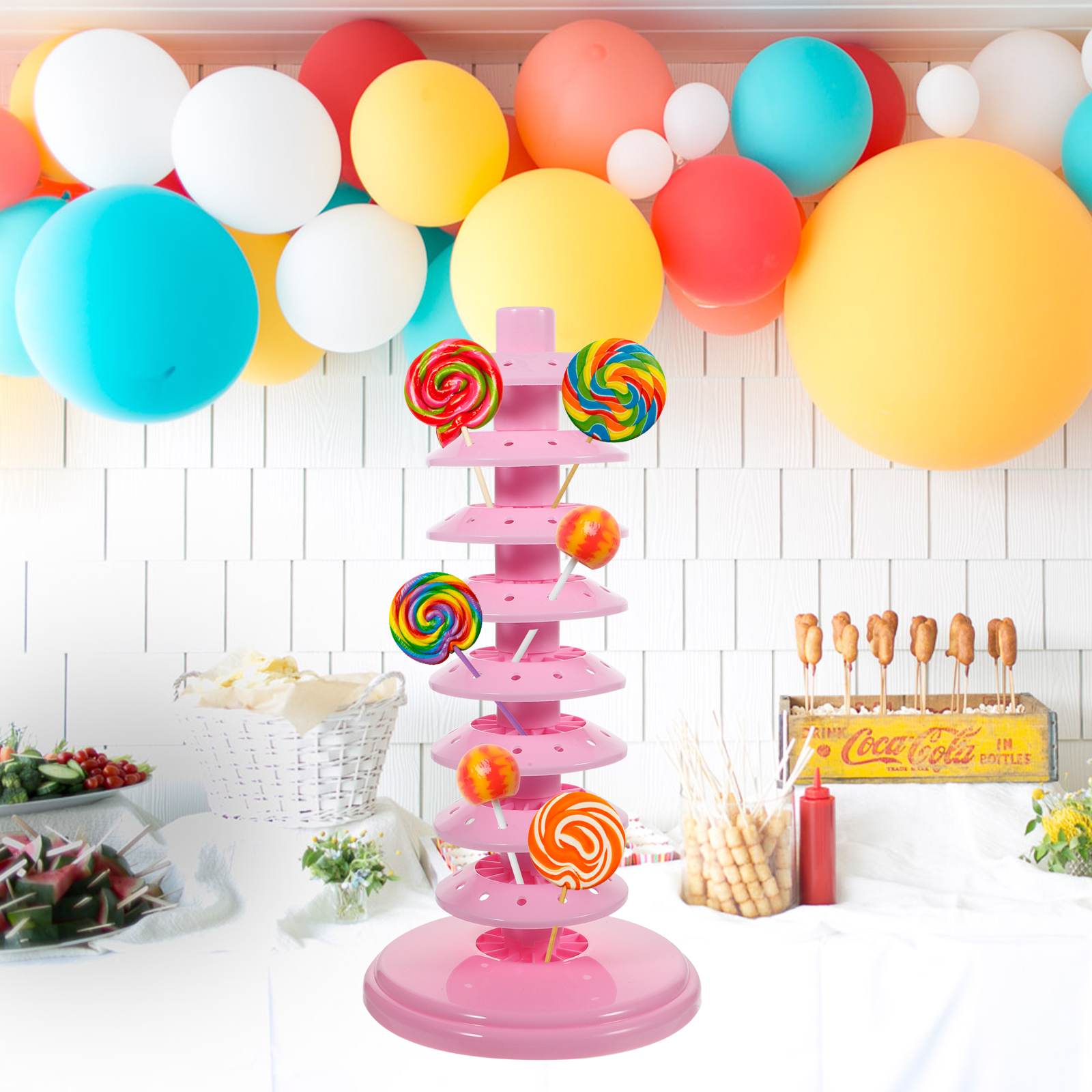 Lollipop Display Stand Store M - مراجعة Pop Display Shelf وسعره