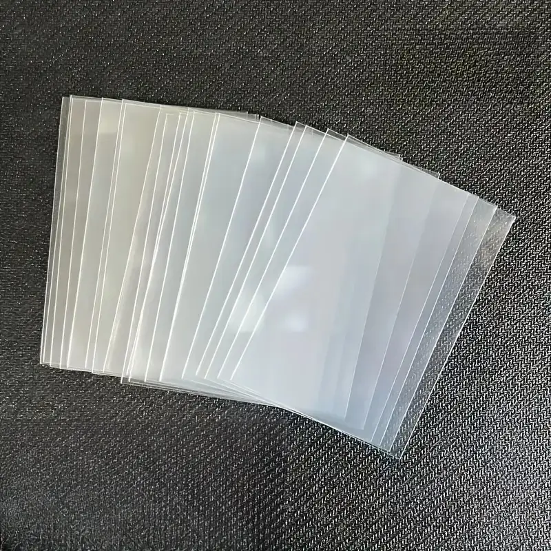 300/100Pcs 66*91mm Card Sleeve - مراجعة Card Penny Sleeve وسعره