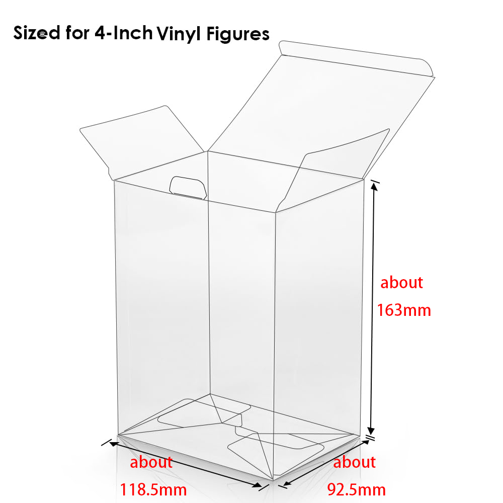 4 inch Clear Protectors Case F - مراجعة Funko Pop Protector وسعره