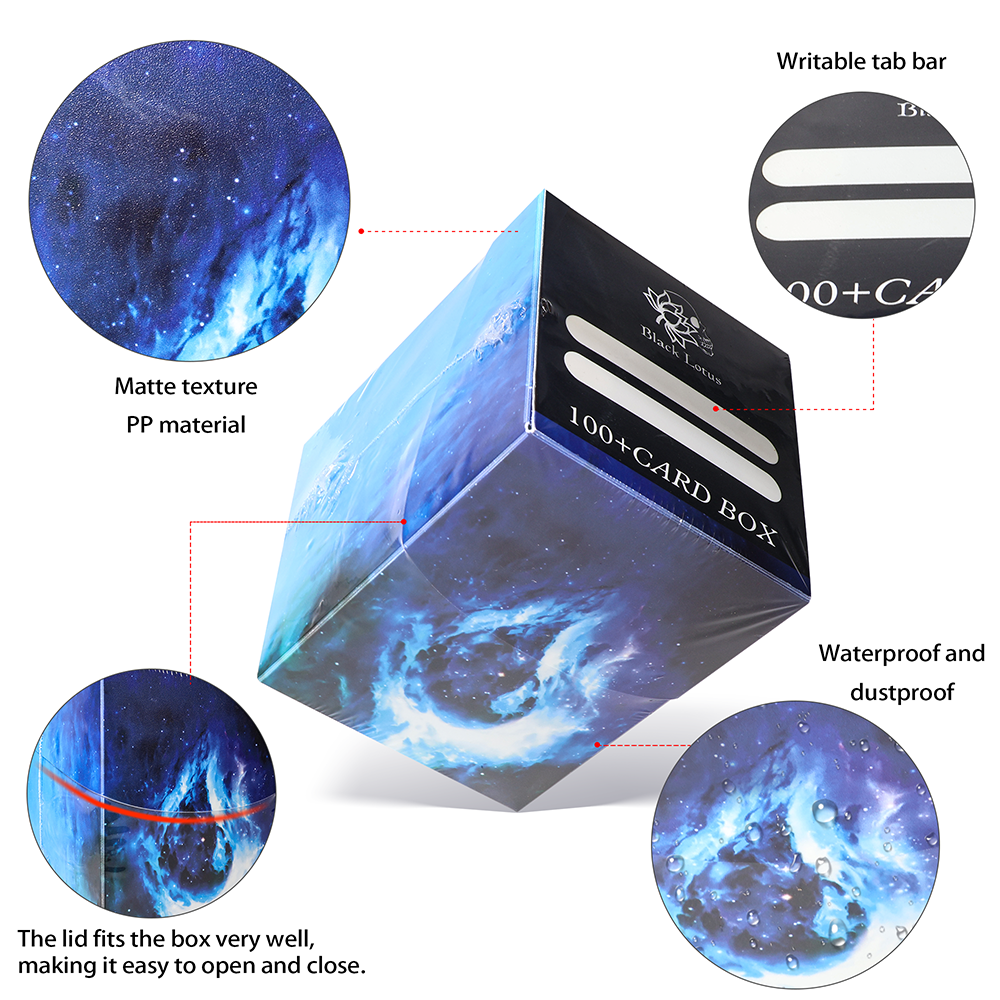 100+ BASIC LANDS Plastic Tradi - مراجعة Trading Card Binder وسعره