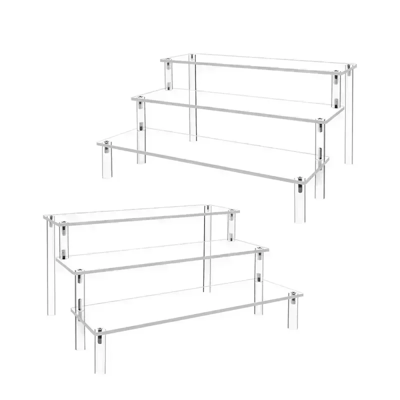 1-4 Tier Acrylic Display Stand - مراجعة Pop Display Shelf وسعره