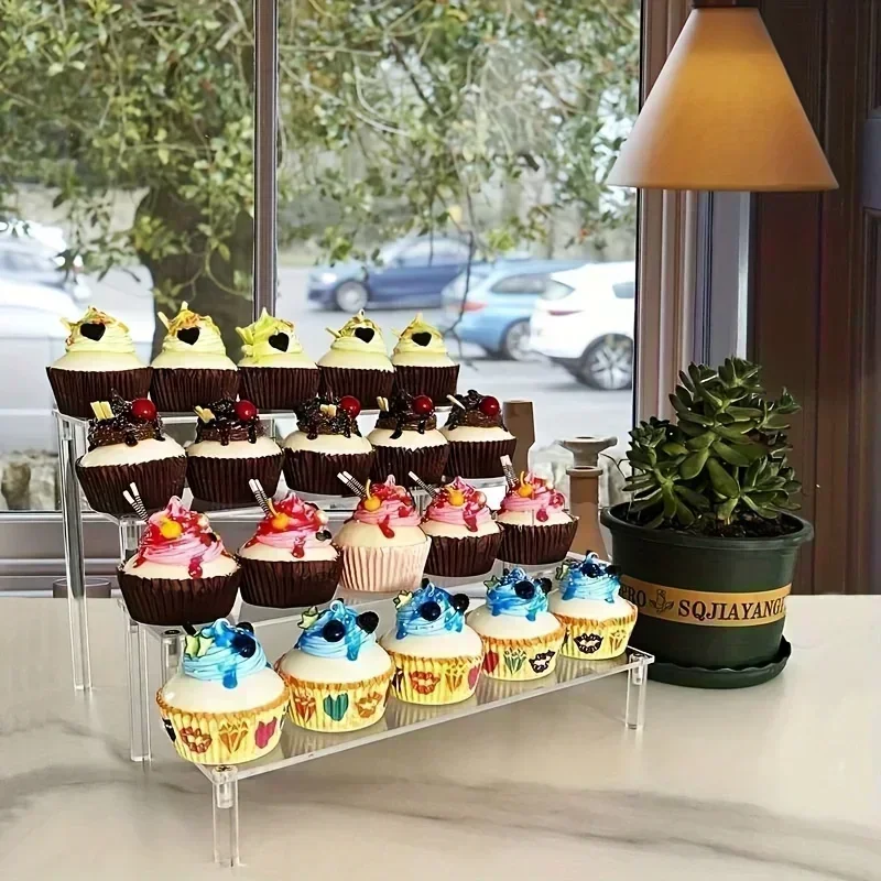 1-4 Tier Acrylic Display Stand - مراجعة Pop Display Shelf وسعره