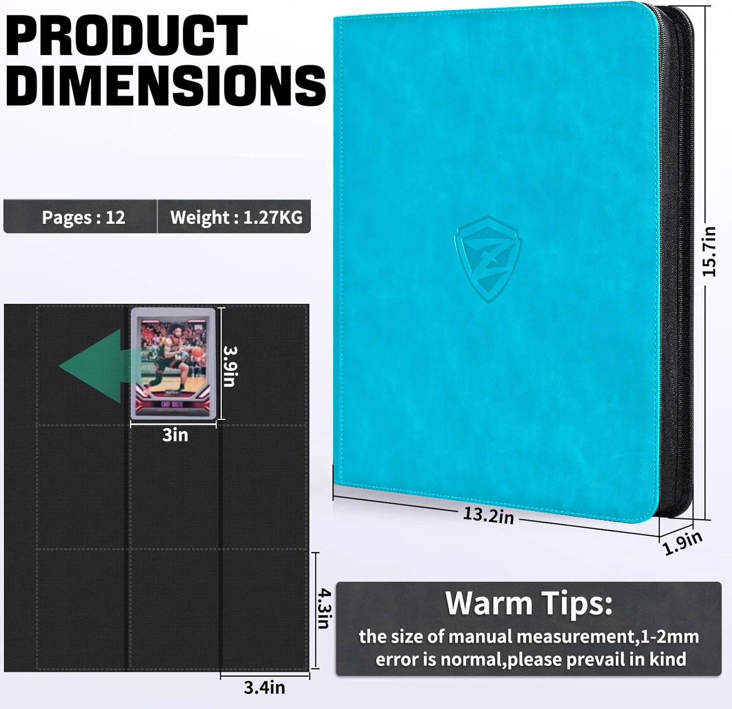 Card Binder, 9-Pocket Trading  - مراجعة Trading Card Binder وسعره