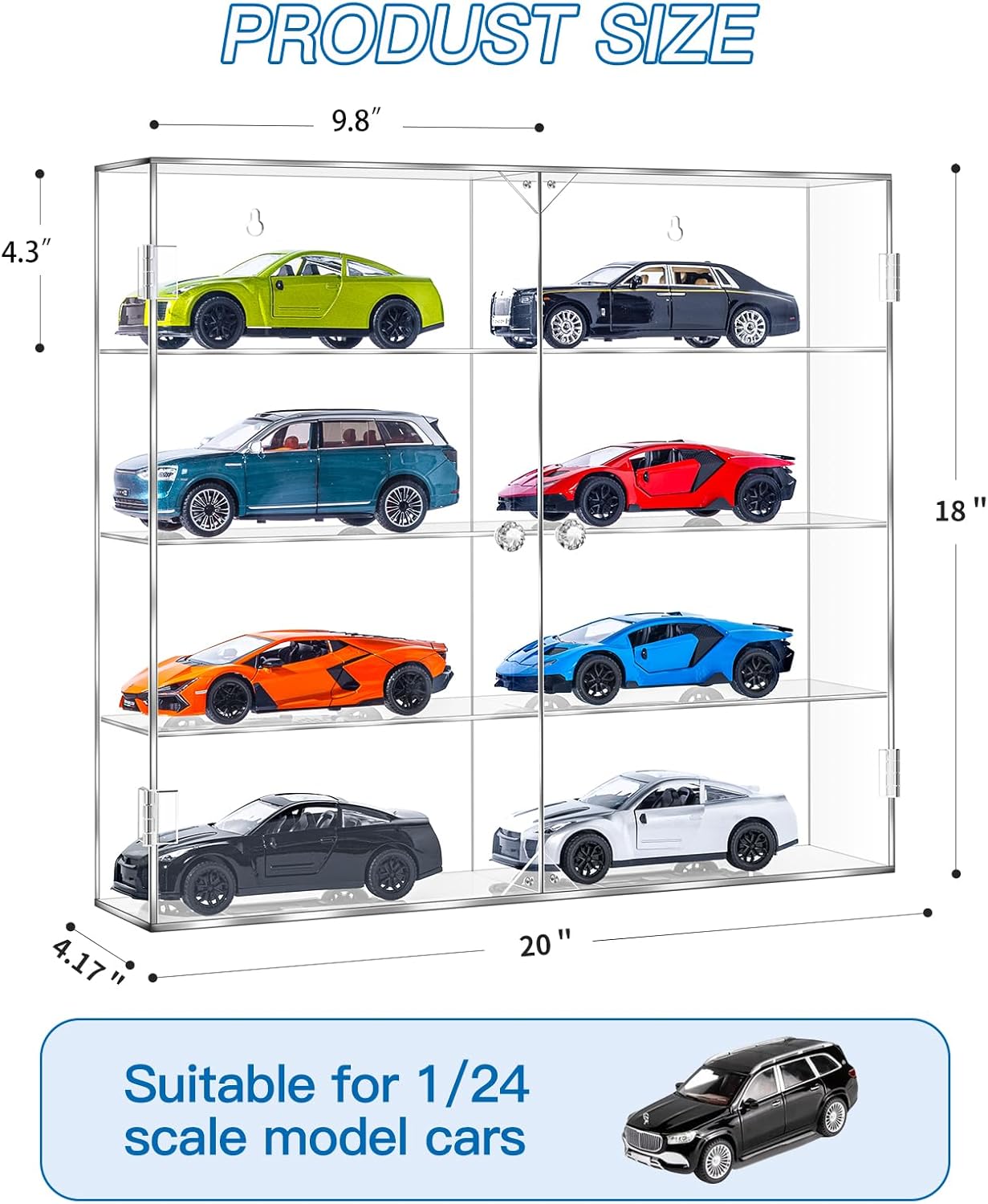 Acrylic Display Case for 1/24  - مراجعة Display Case Acrylic وسعره