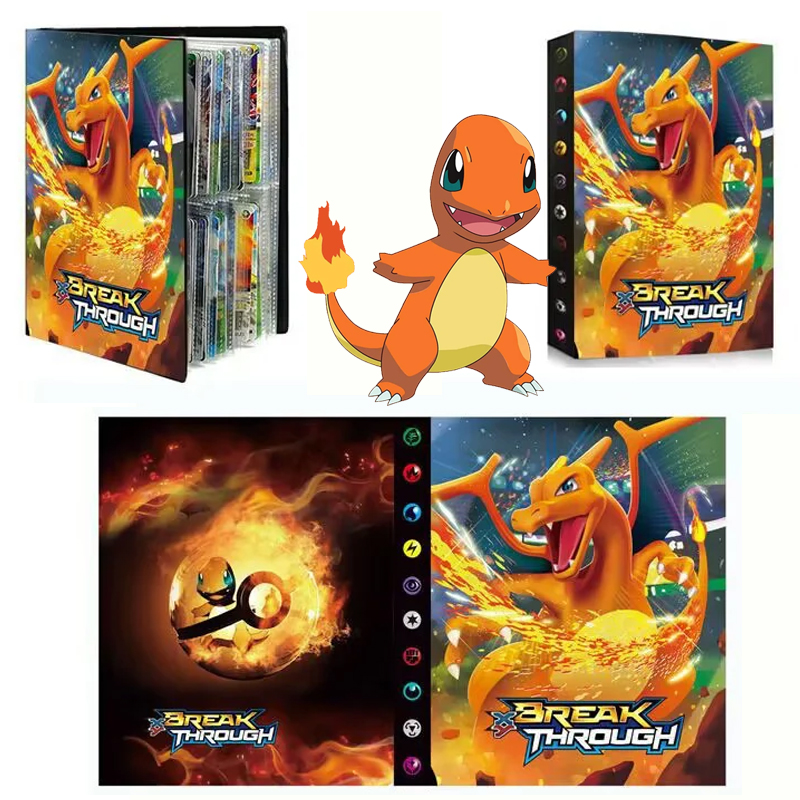 HOT 240PCS Pok é mon Cards Alb - مراجعة Pokemon Binder Card وسعره
