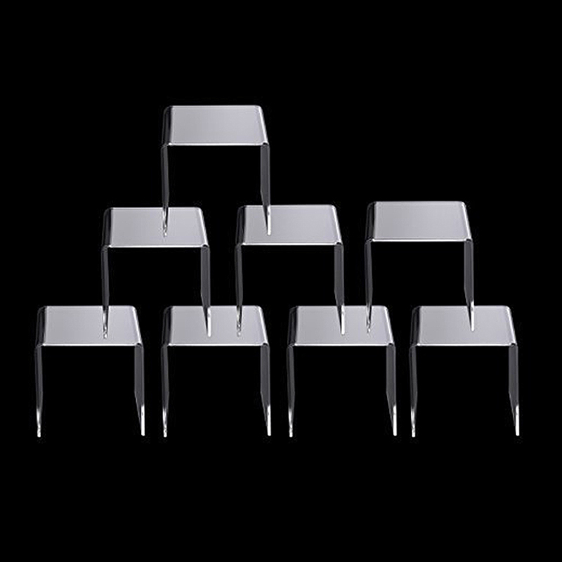 Acrylic Display Risers Stand,C - مراجعة Pop Display Shelf وسعره