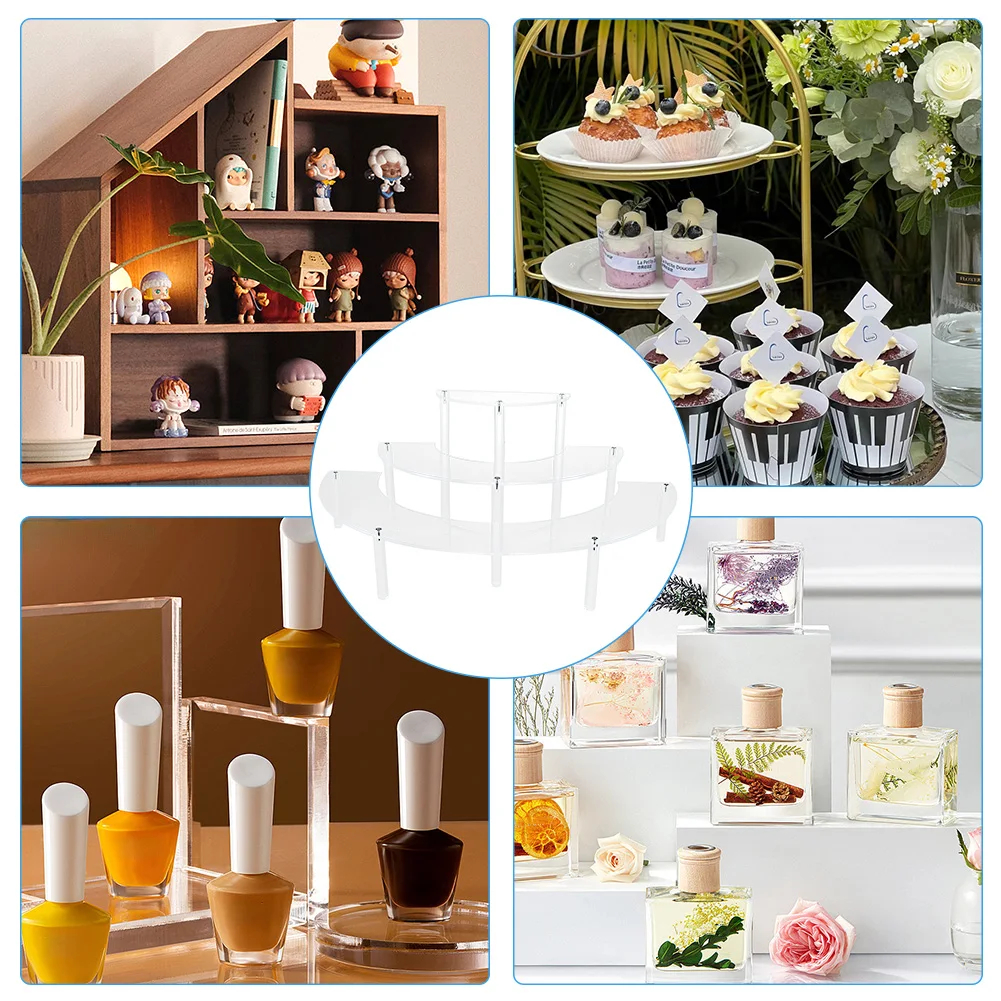 1 set 3 Tier Acrylic Display R - مراجعة Display Risers Set وسعره