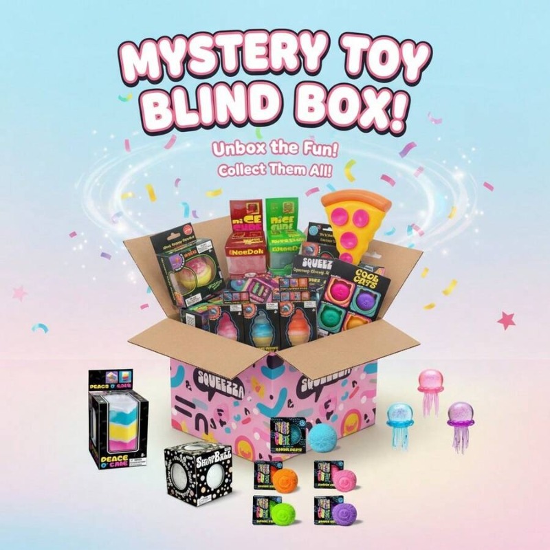 Cute Food & Ocean Squishy Blin - مراجعة Mystery Box Blind Bag وسعره