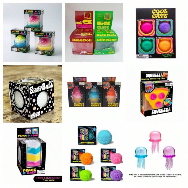 Cute Food & Ocean Squishy Blin - مراجعة Mystery Box Blind Bag وسعره