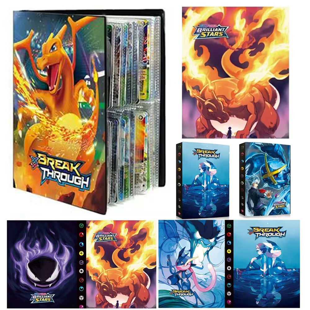 NEW 240PCS Pok é mon Cards Alb - مراجعة Pokemon Binder Card وسعره