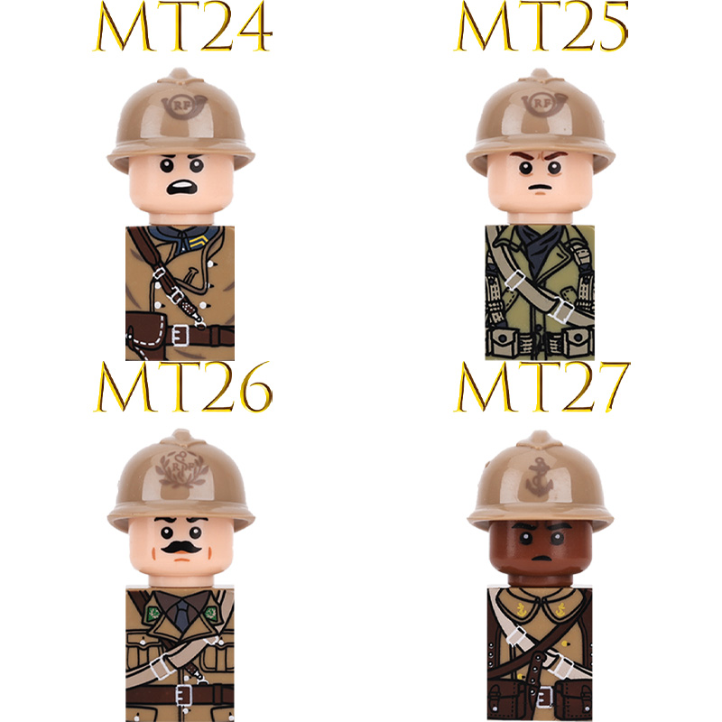Kids Toy WW2 Military Army Act - مراجعة Lego Minifigure Holder وسعره