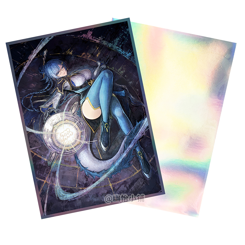 50pcs/set Yu-Gi-OH! Dragon Tal - مراجعة Card Penny Sleeve وسعره