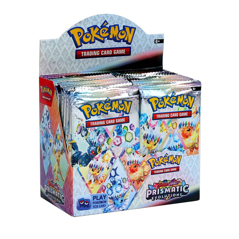 NEW Prismatic Evolutions 36bag - مراجعة Pokemon Binder Card وسعره