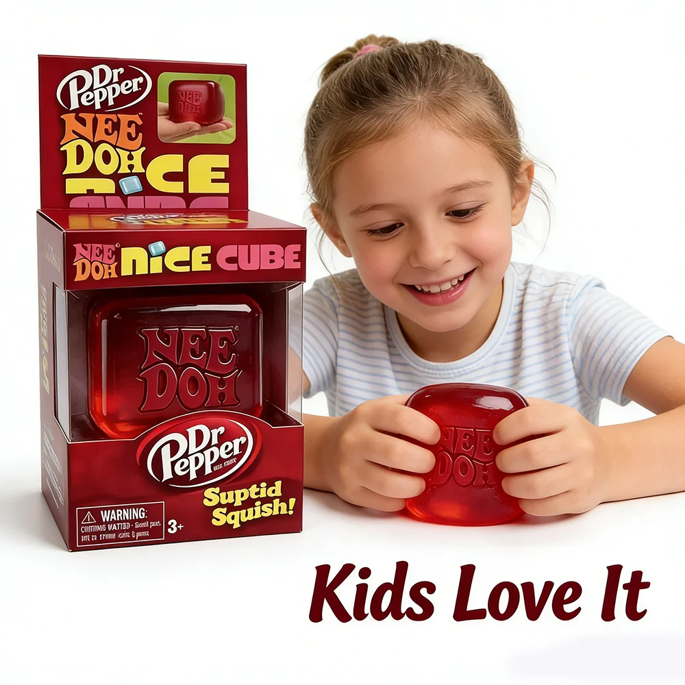 =* Dr Pepper x NeeDoh Nice Cub - مراجعة Fidget Cube Original وسعره