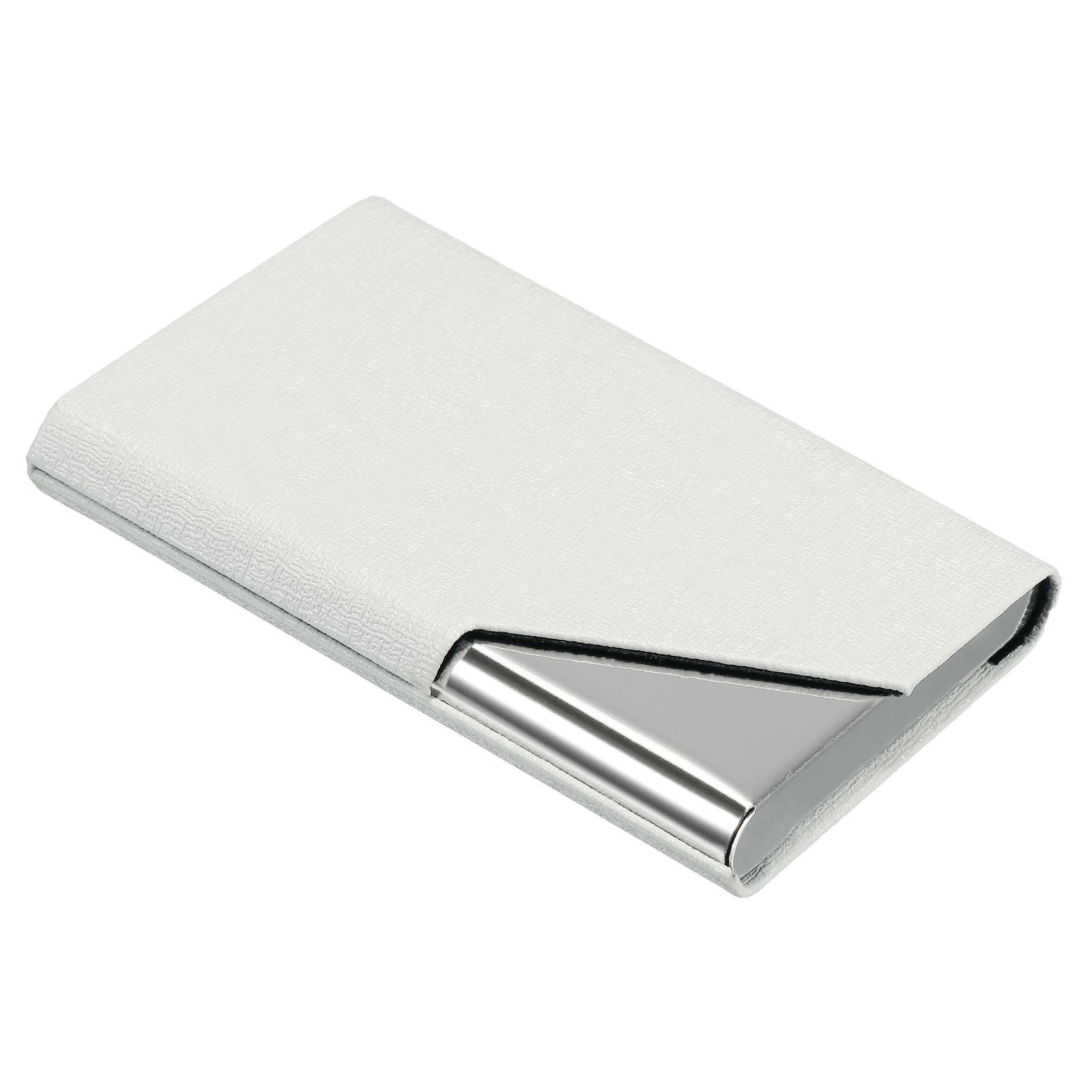 1/2Pcs Business Card Holder PU - مراجعة Card Top Loader وسعره