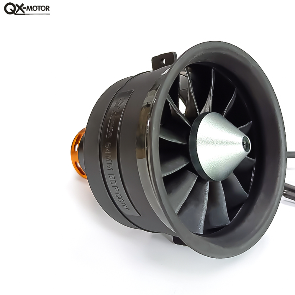 QX-Motor 64mm EDF 12Blades Duc - مراجعة Model Airplane Plastic وسعره
