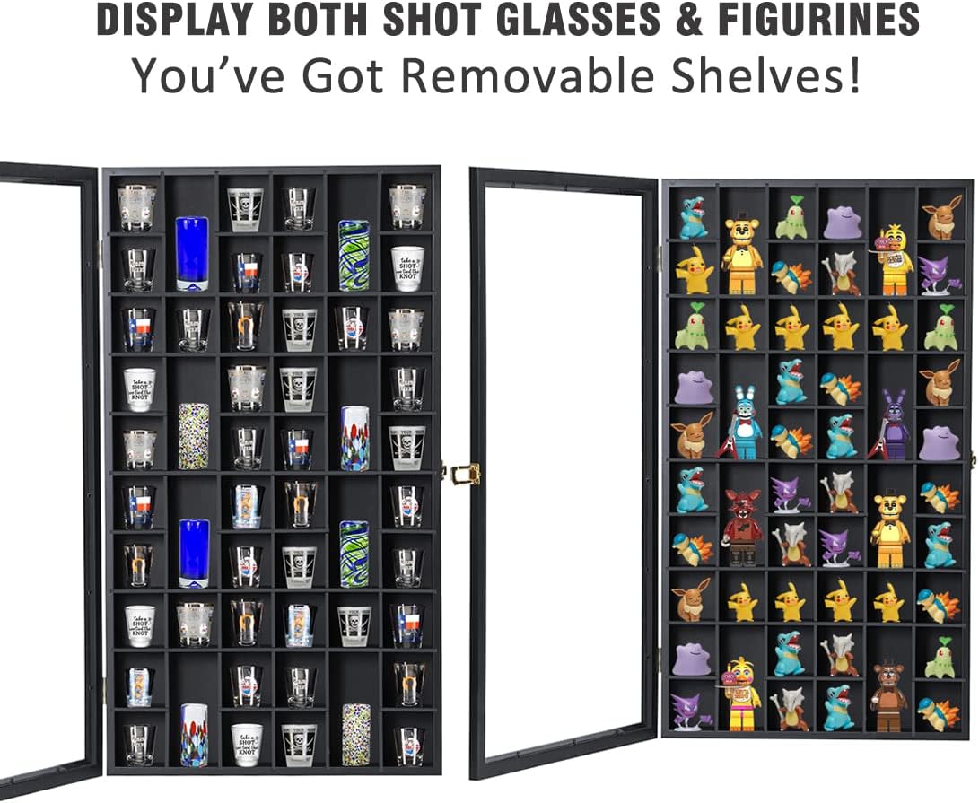 Large Shot Glass Display Case, - مراجعة Display Case Acrylic وسعره