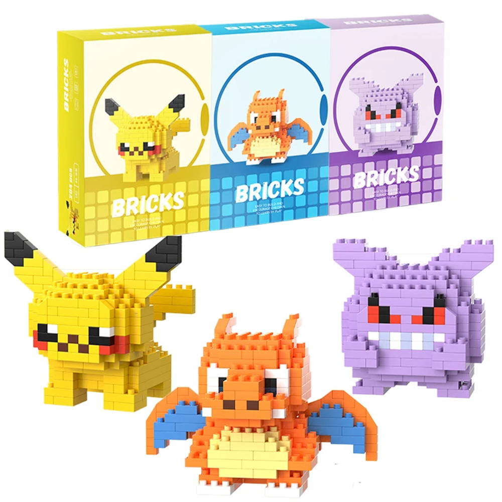 Pokemon Micro Building Blocks  - مراجعة Building Block Mini وسعره