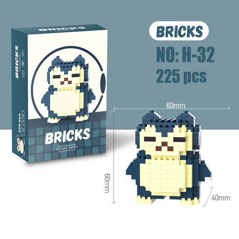 Pokemon Micro Building Blocks  - مراجعة Building Block Mini وسعره
