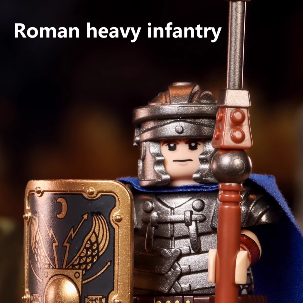 Roman Empire Legion Reigns Bui - مراجعة Lego Minifigure Holder وسعره