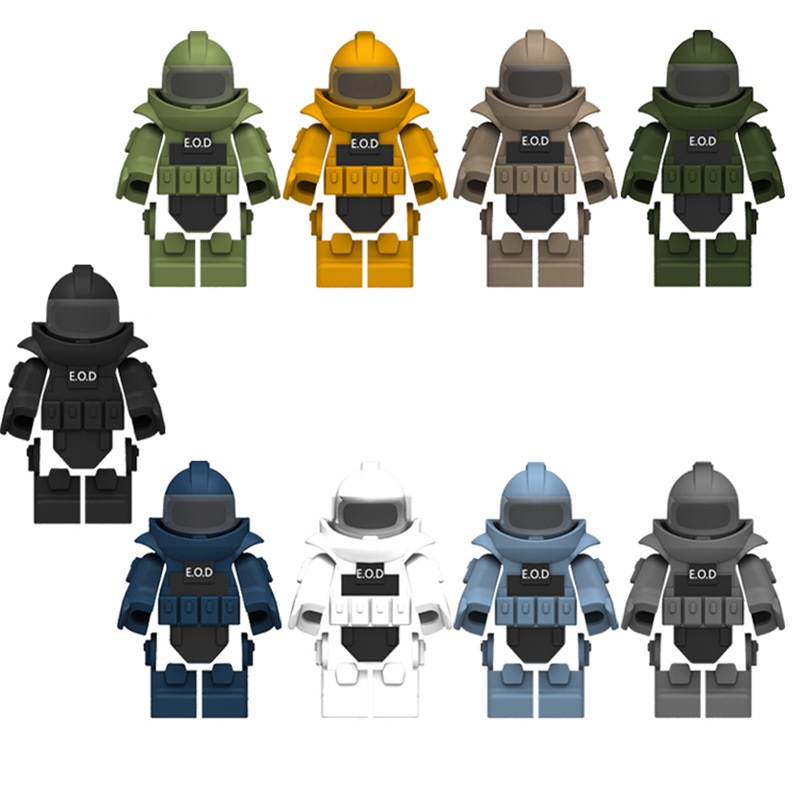 Disposal Suit SWAT Special For - مراجعة Lego Minifigure Holder وسعره
