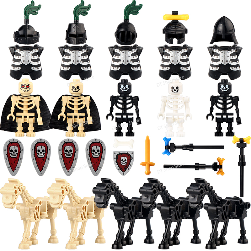 AX9815 AX9816 Medieval Knight  - مراجعة Lego Minifigure Holder وسعره