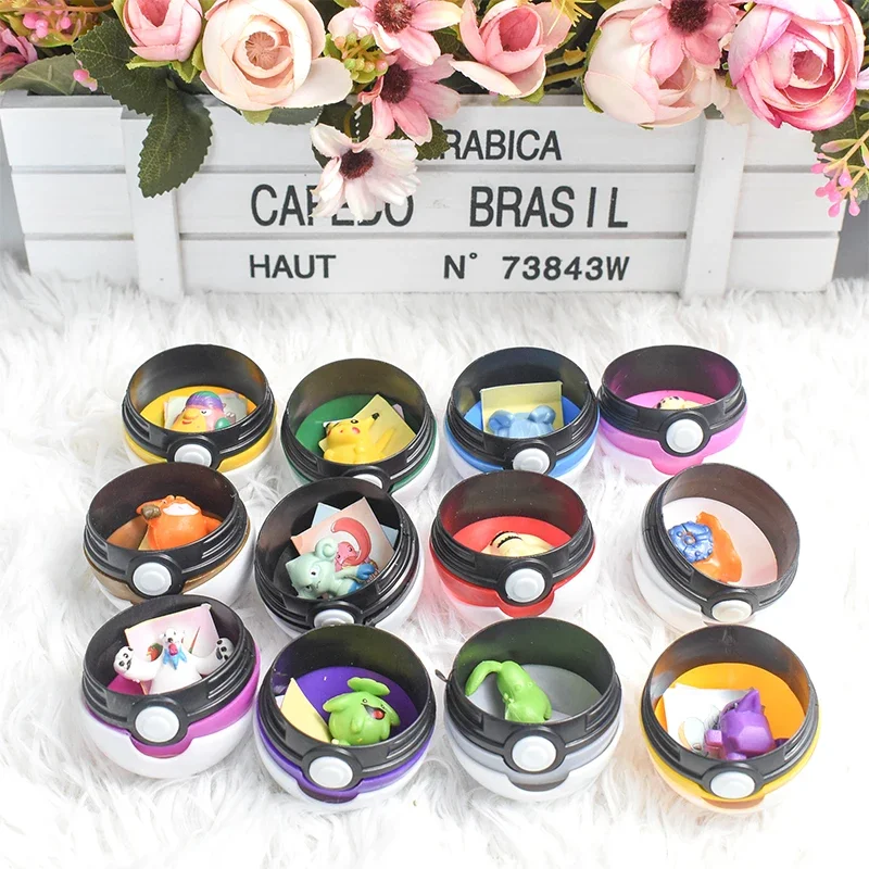 Pokemon Figure 12pcs/Set Poké  - مراجعة Vinyl Figure Blank وسعره