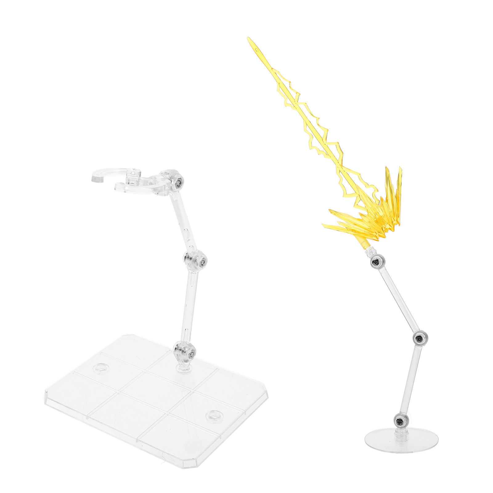 2Pcs Effect Stand Adjustable A - مراجعة Action Figure Stand وسعره