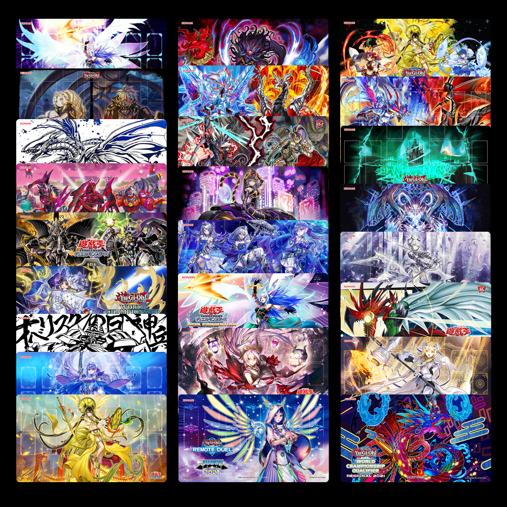 Yugioh Playmat CCG TCG Playmat - مراجعة Graded Card Display وسعره
