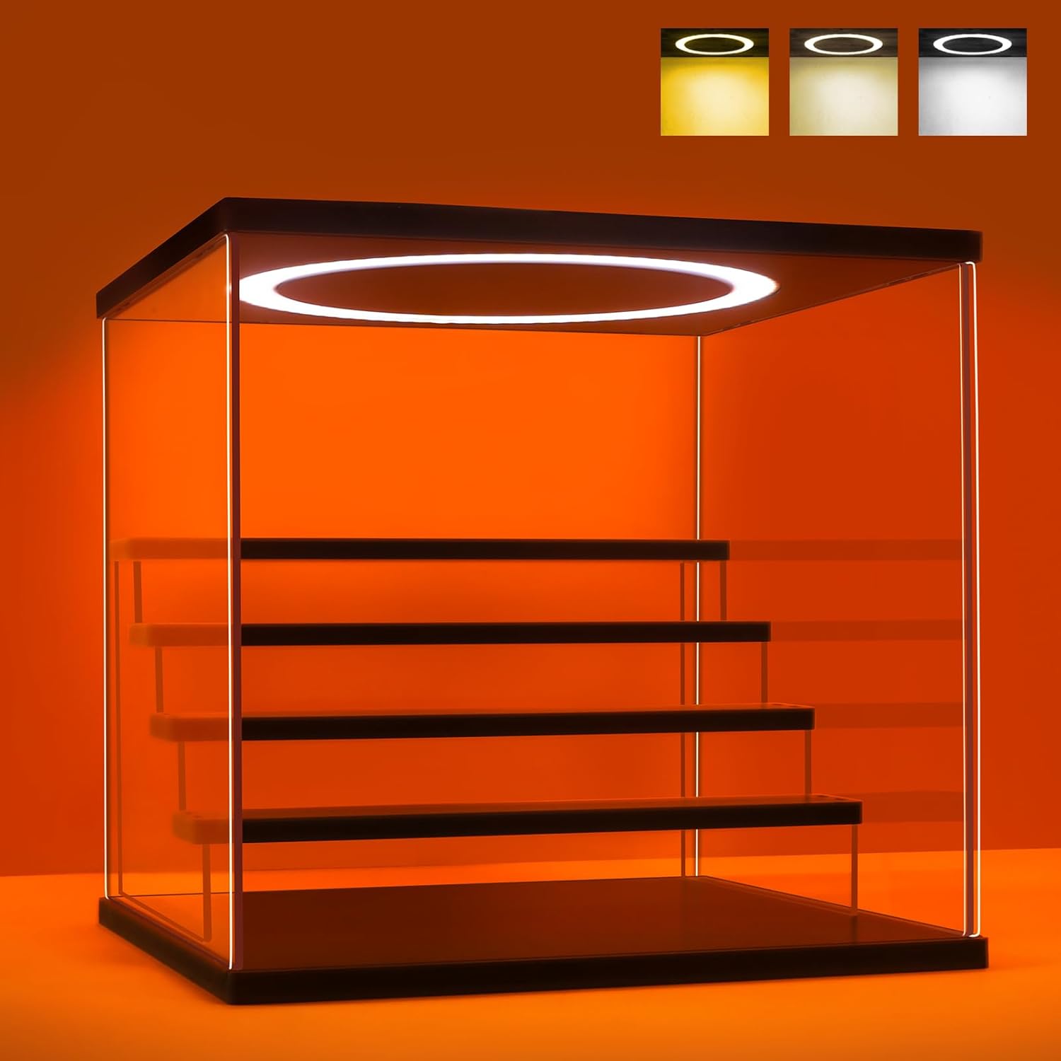 Acrylic Display Case with Adju - مراجعة Display Case Acrylic وسعره