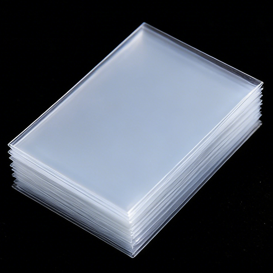 100pcs 8.8/9cm Clear Card Slee - مراجعة Card Penny Sleeve وسعره