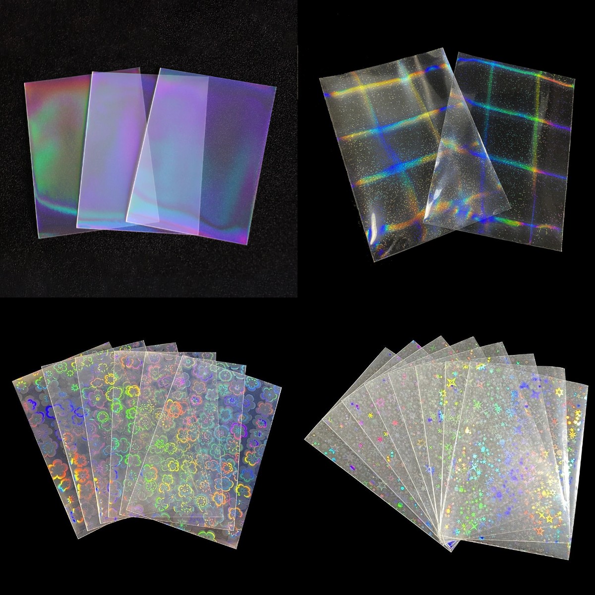 100PCS Holographic Card Sleeve - مراجعة Card Penny Sleeve وسعره