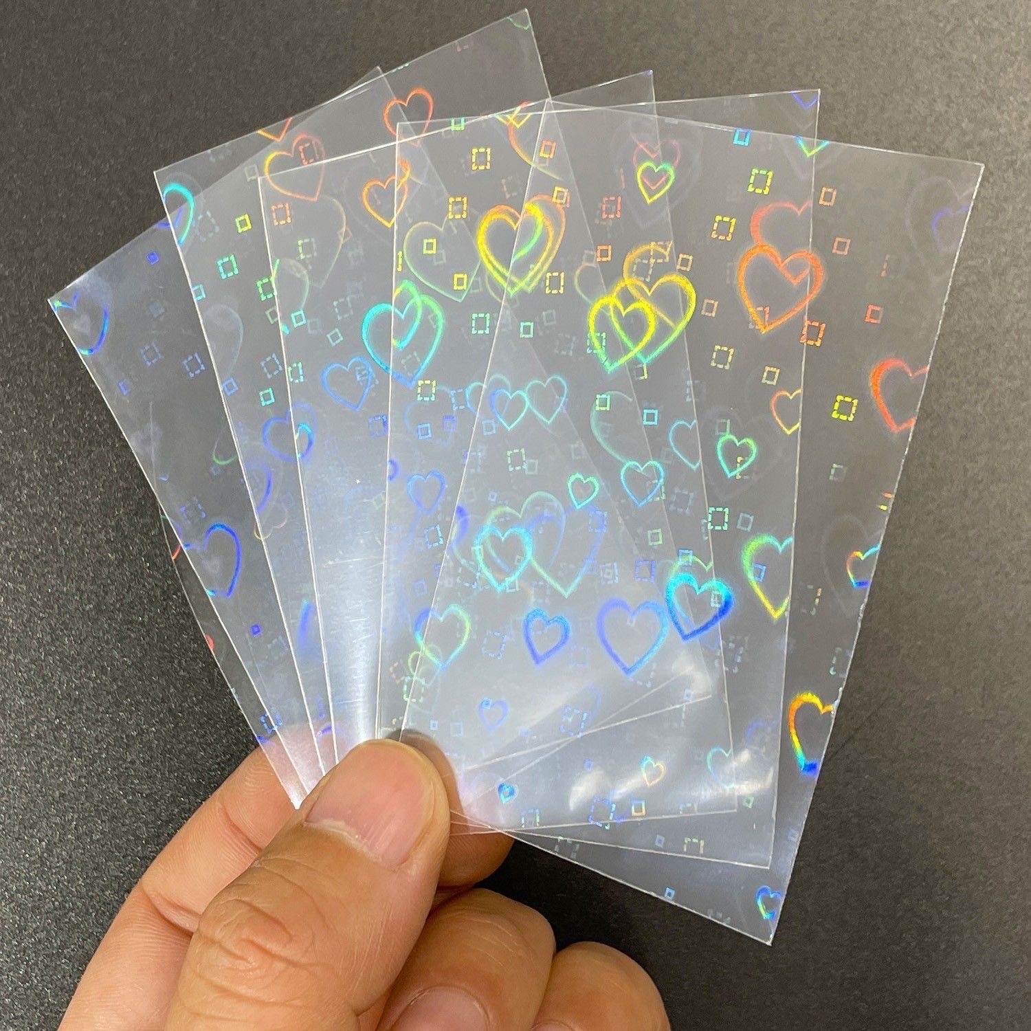 100PCS Holographic Card Sleeve - مراجعة Card Penny Sleeve وسعره