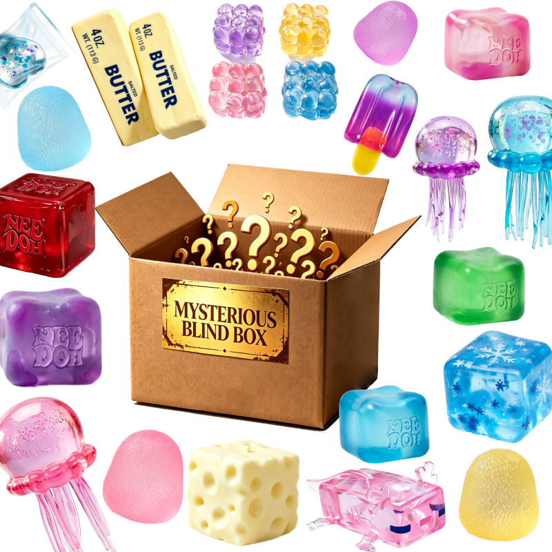 Surprise Blind Box NeeDoh Nice - مراجعة Mystery Box Blind Bag وسعره