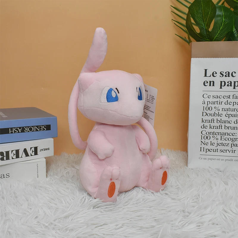 Pokemon Mew Plush Doll Kawaii  - مراجعة Vinyl Figure Blank وسعره