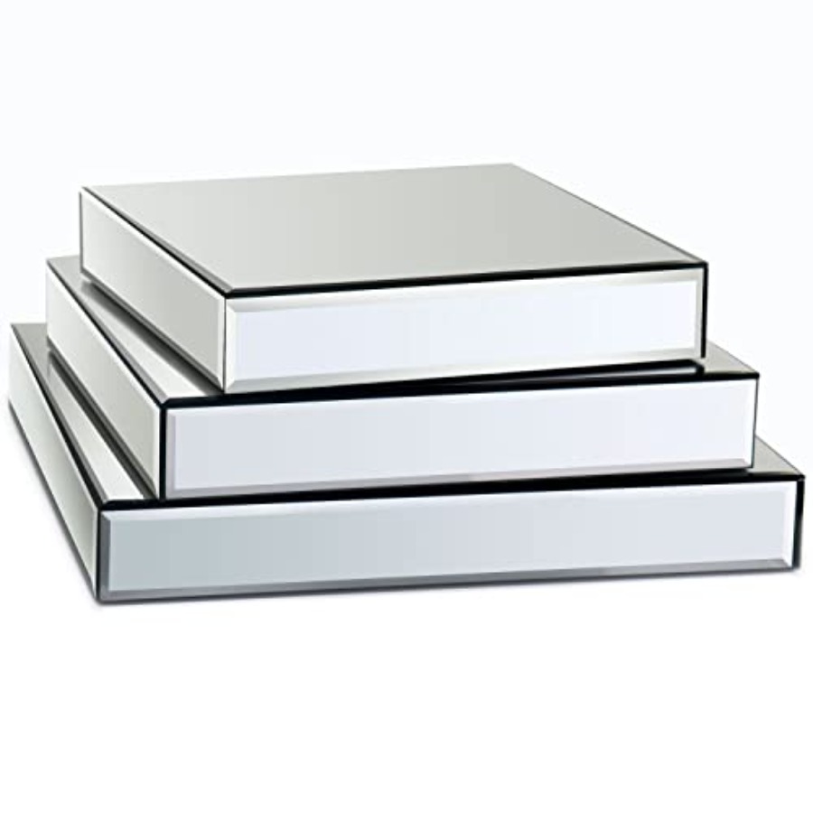 Mirror Display Riser Stands 3  - مراجعة Display Risers Set وسعره
