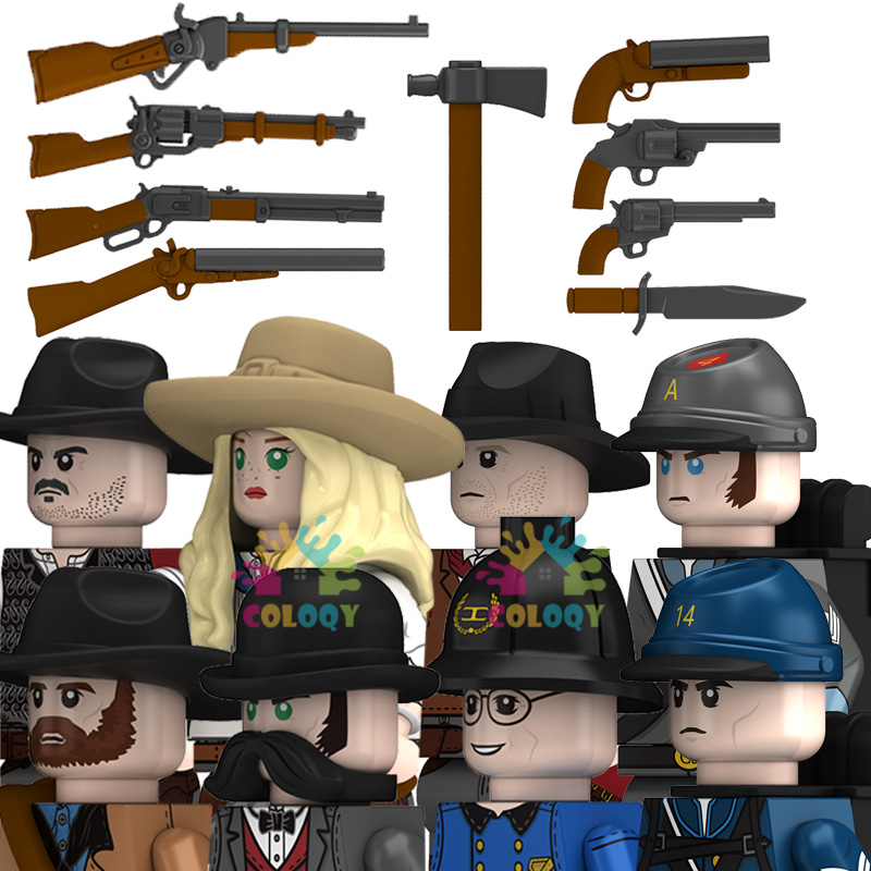 Kids Toys Cowboy Building Bloc - مراجعة Lego Minifigure Holder وسعره